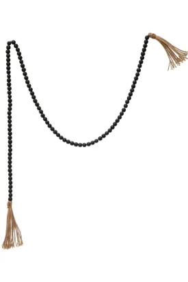 Paulownia Wood Bead Garland