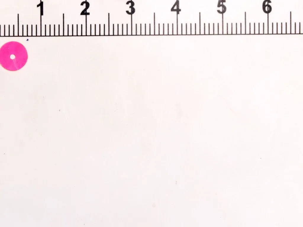 Pink Center Hole Circular Plastic Sequins(Wholesale)