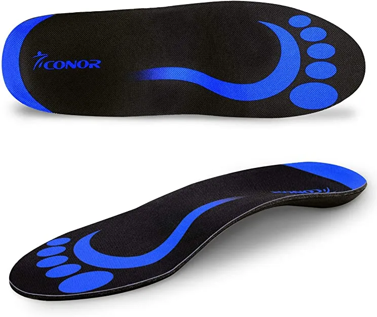 Plantar Fasciitis Feet Arch Support Insoles for Men and Women Shoe Inserts - Orthotic Inserts - Flat Feet Running Athletic Best Shoe Insoles-Orthotic insoles for Relieve High Arch Foot Pain