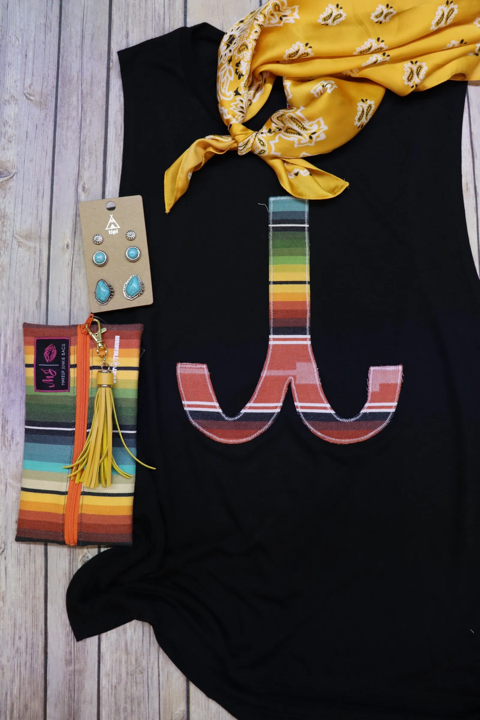 Playa Serape Custom Brand Tank
