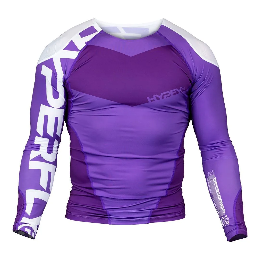 ProComp Edge Ranked Rash Guard Purple