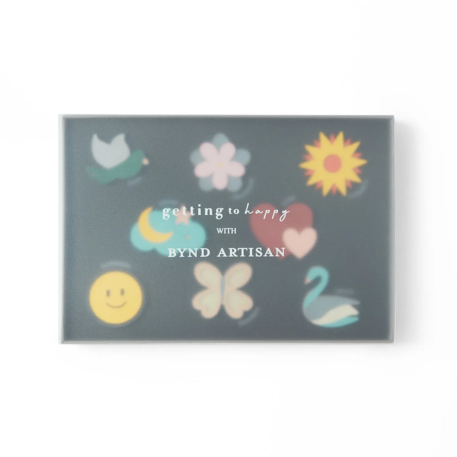 "Getting To Happy with Bynd Artisan" Brooches Set