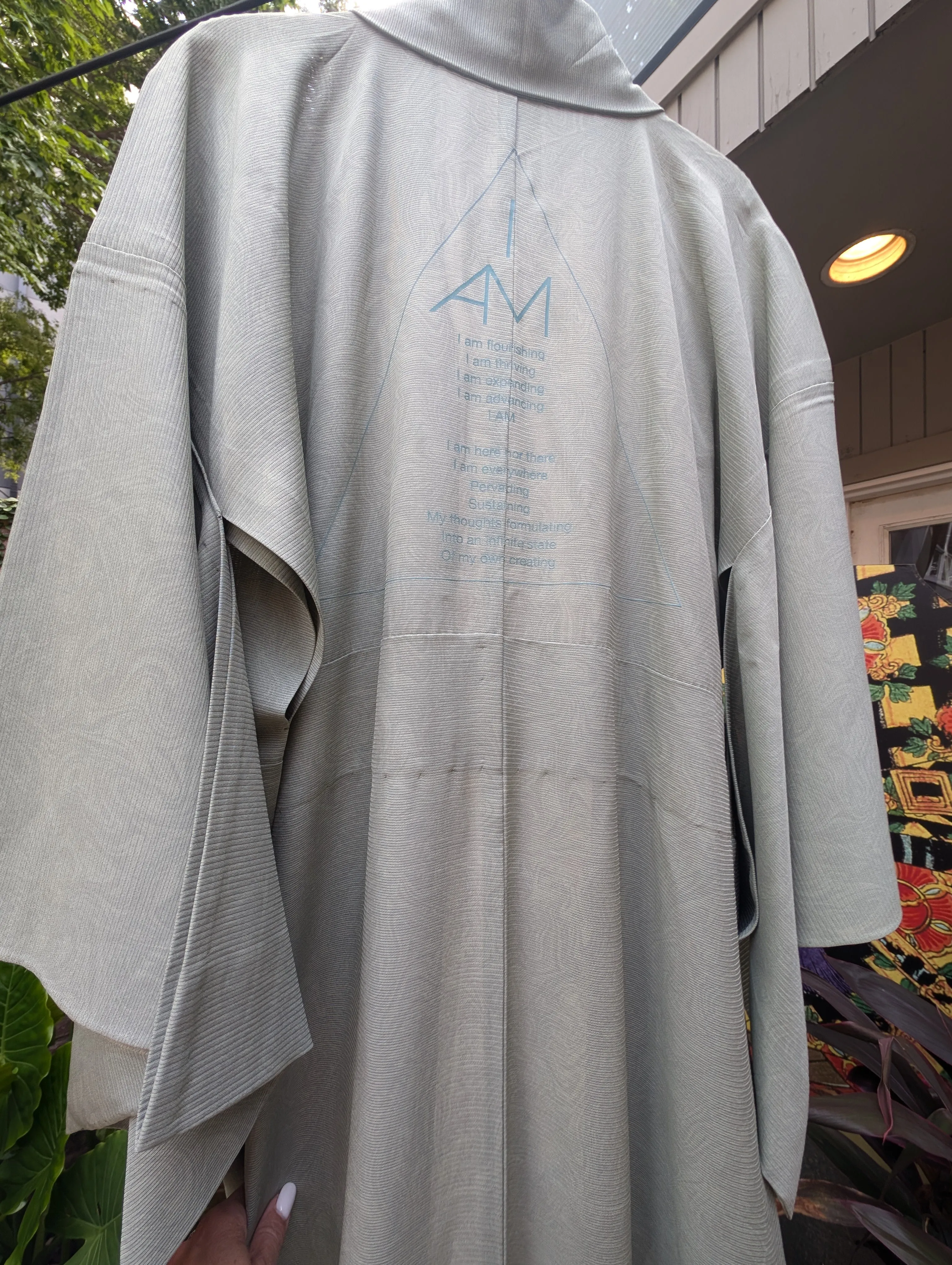 "I AM" Kimono Zulu Artist Collaboration x Jennifer Gabiola "Dawning Soul"
