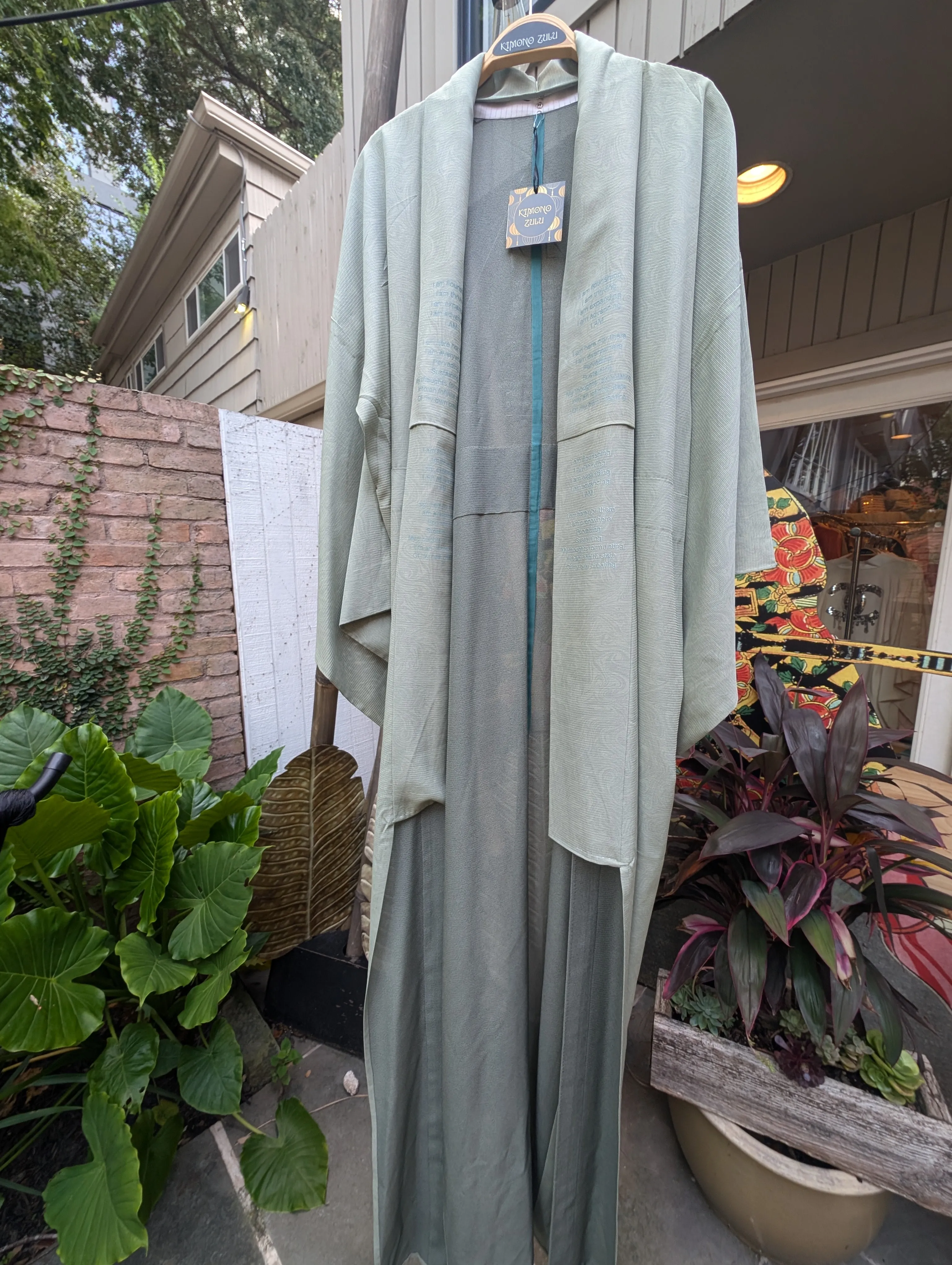 "I AM" Kimono Zulu Artist Collaboration x Jennifer Gabiola "Dawning Soul"