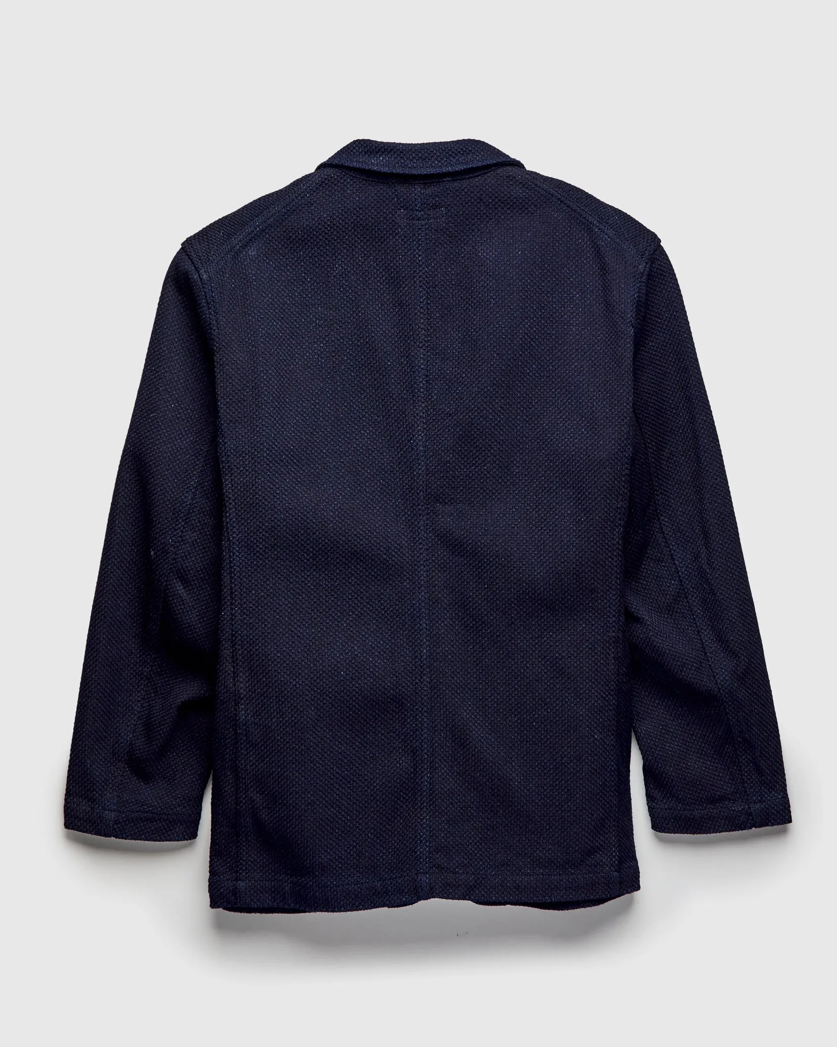 "No-Gi" Bedford Jacket in Indigo Heavyweight Sashiko