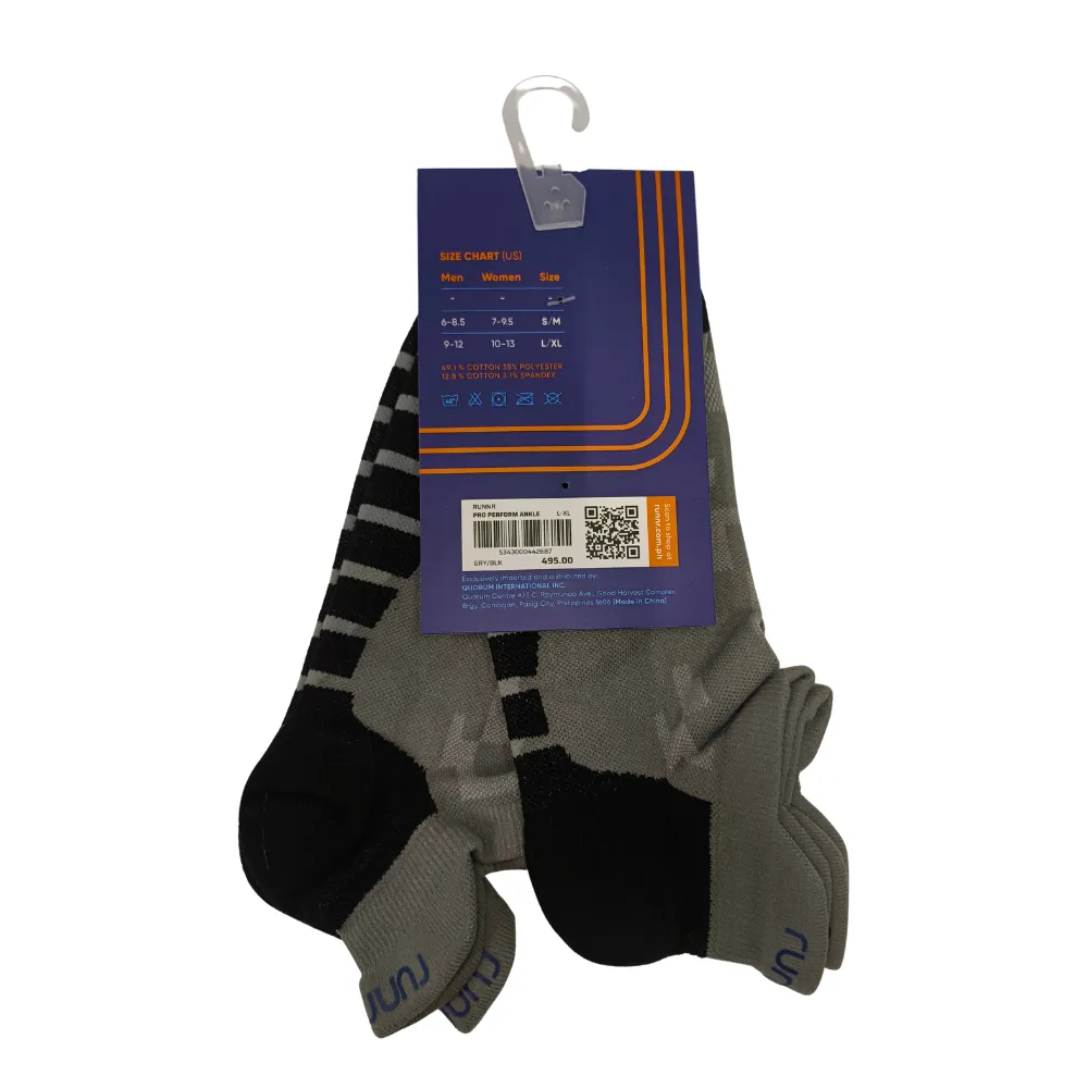 Runnr Pro Performance Ankle Socks