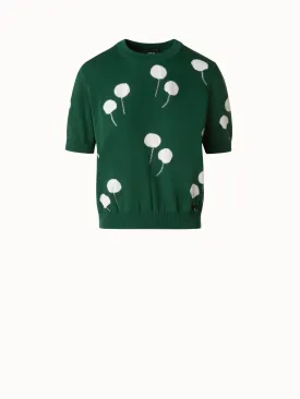 Short Sleeve Cotton Dandelion Sweater