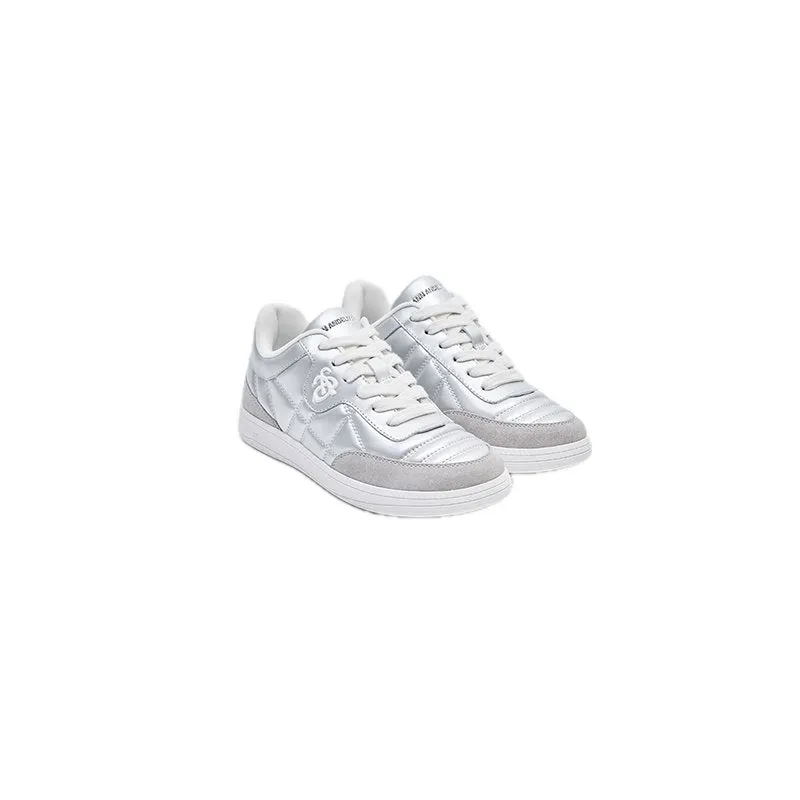 Silver Cowhide Trainer