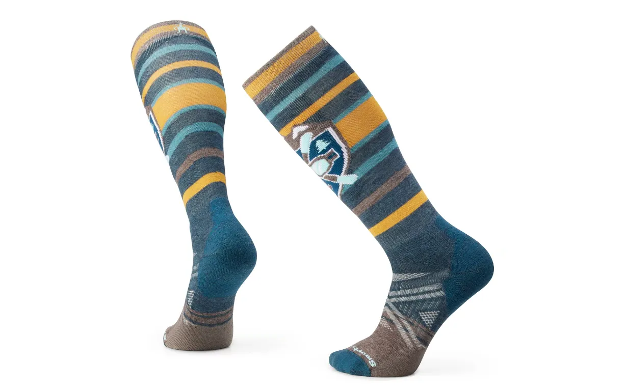 Smartwool Ski Full Cushion Alpine Edge Over The Calf Socks
