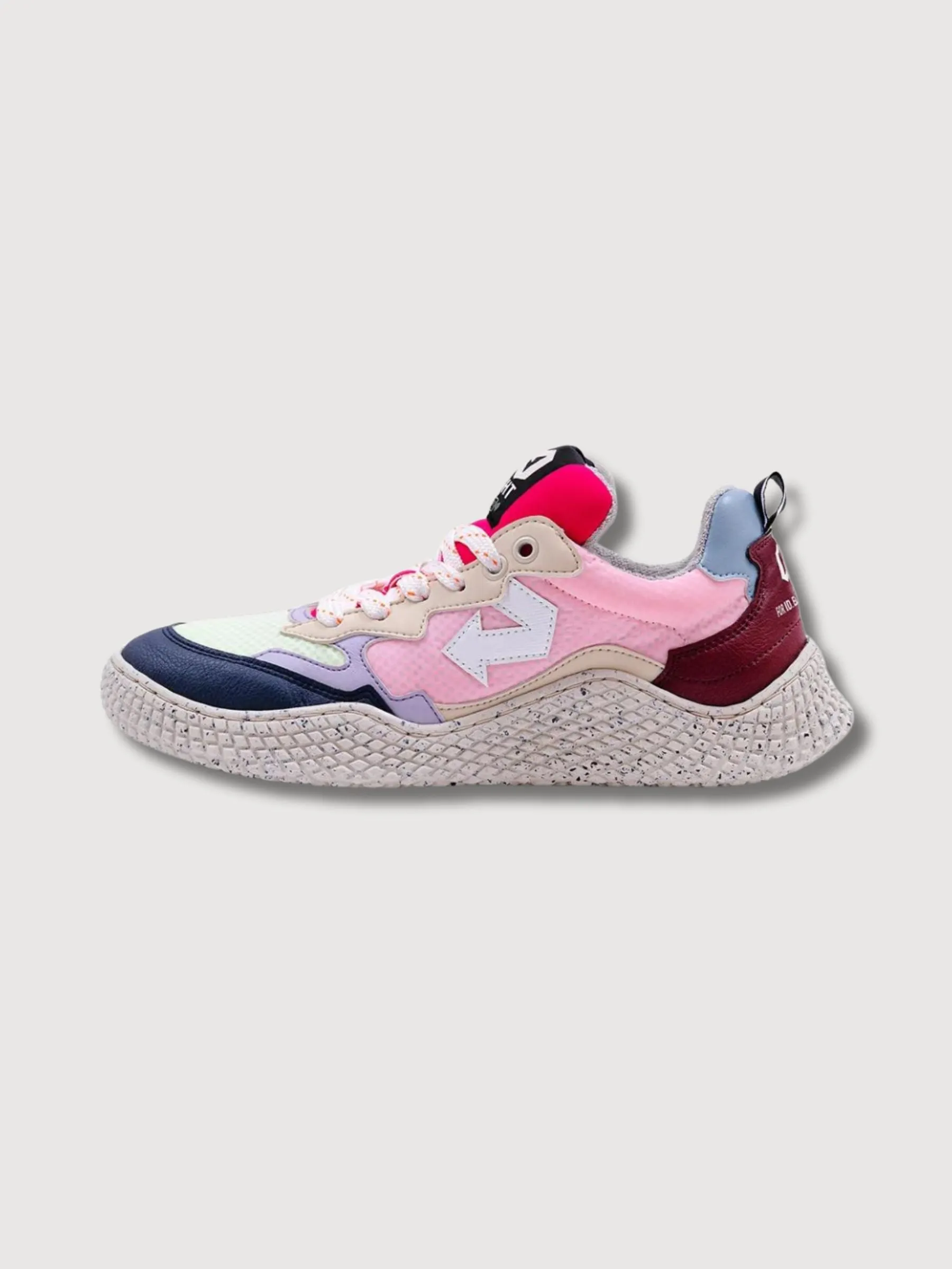 Sneakers "Hana Mix Orange" Multicolor Vegan | id.eight