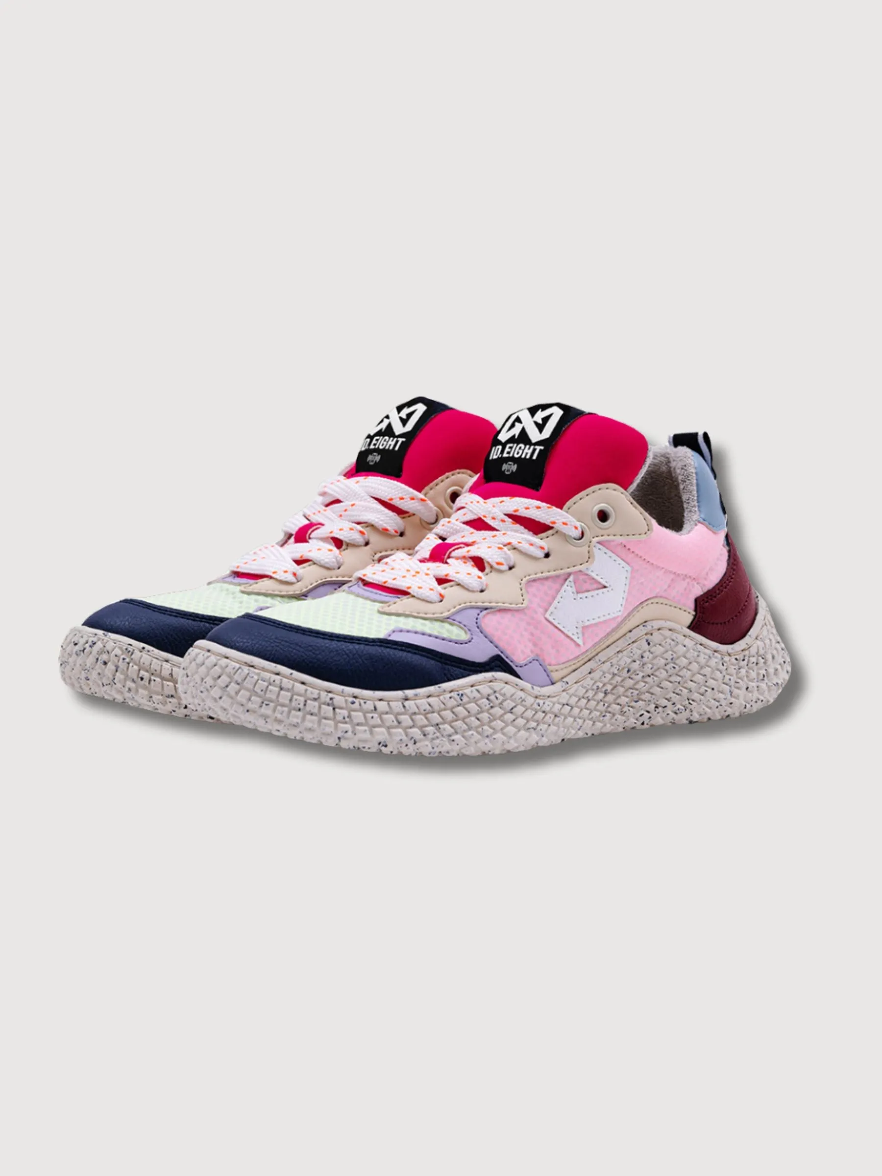 Sneakers "Hana Mix Orange" Multicolor Vegan | id.eight