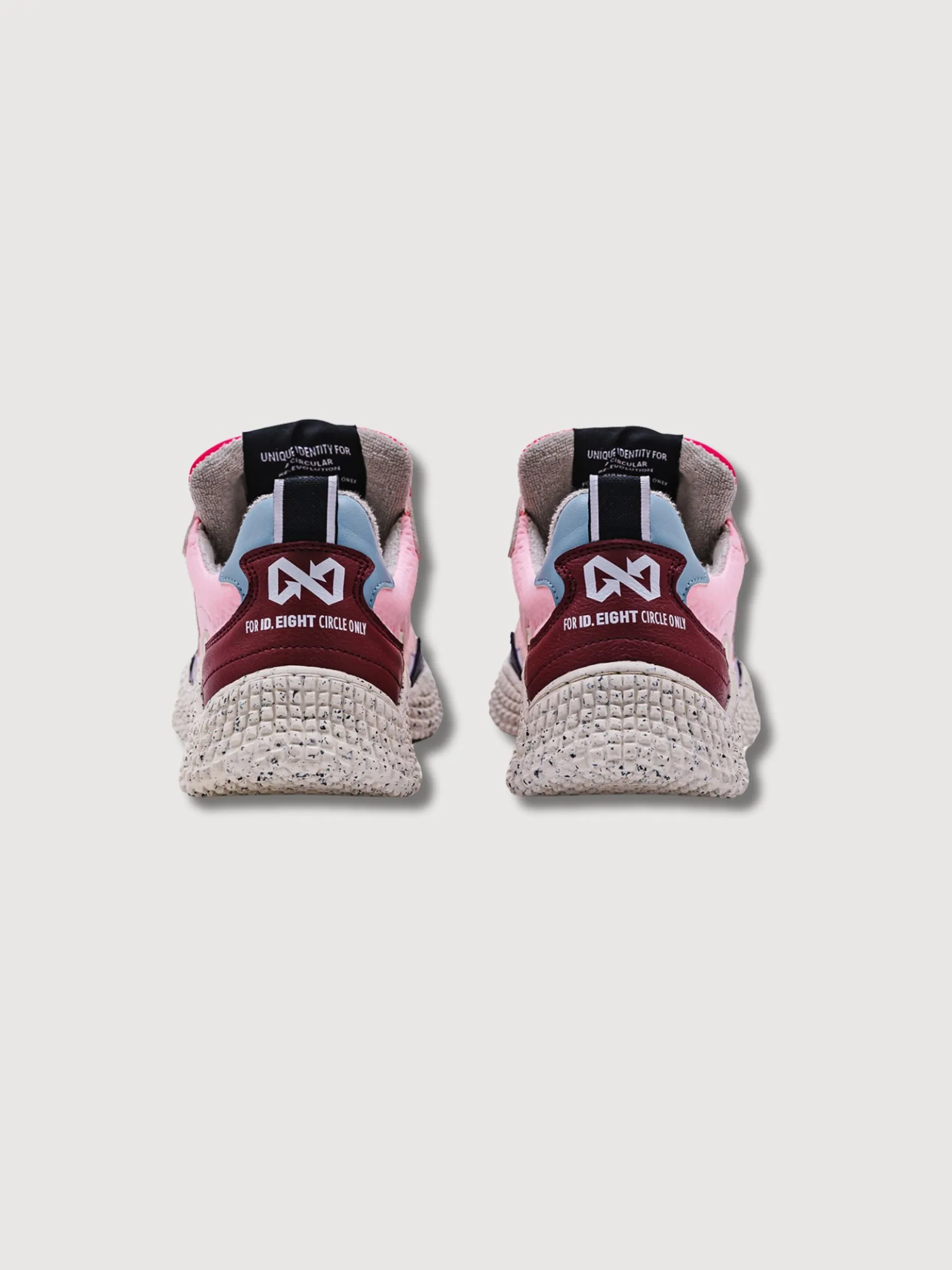 Sneakers "Hana Mix Orange" Multicolor Vegan | id.eight