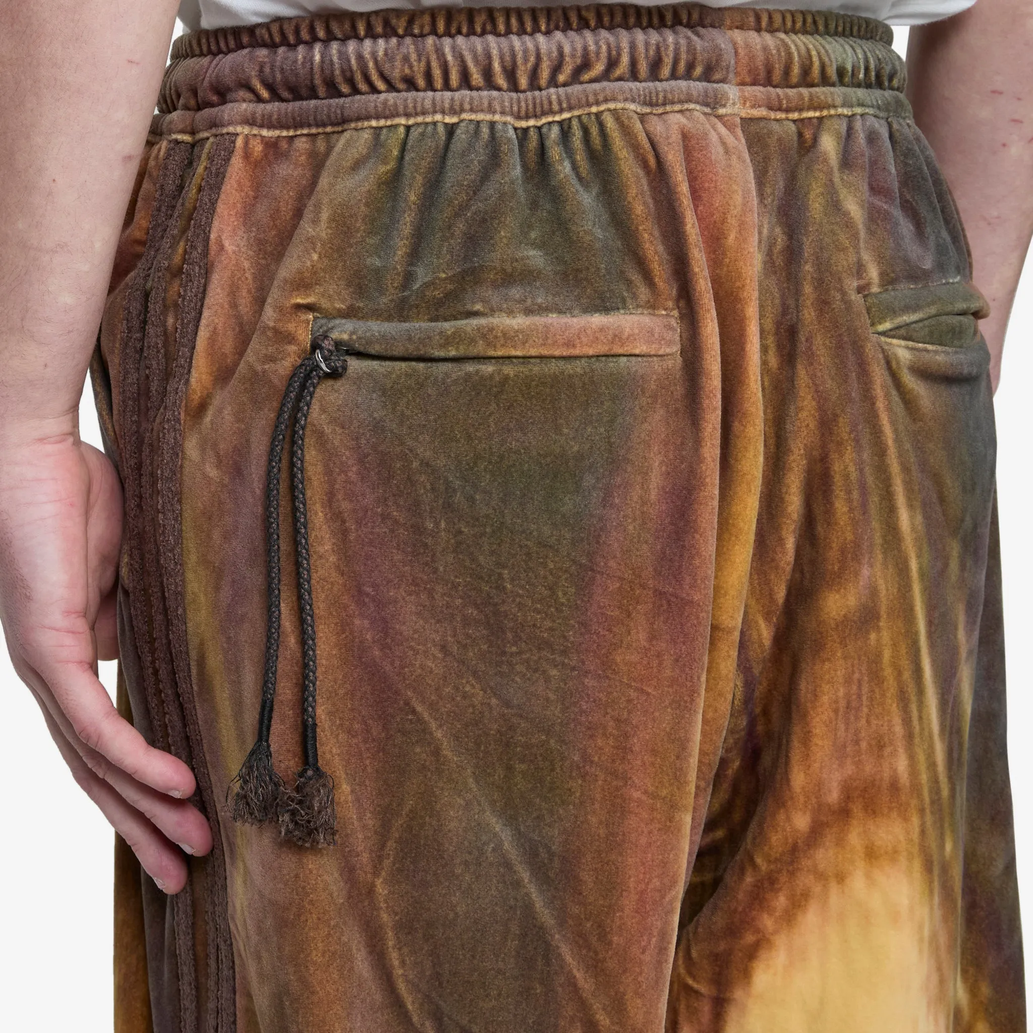 Song for the Mute x Velvet Joggers Brown