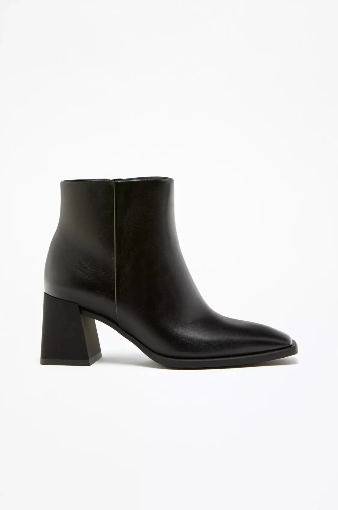 Square Toe Ankle Boots
