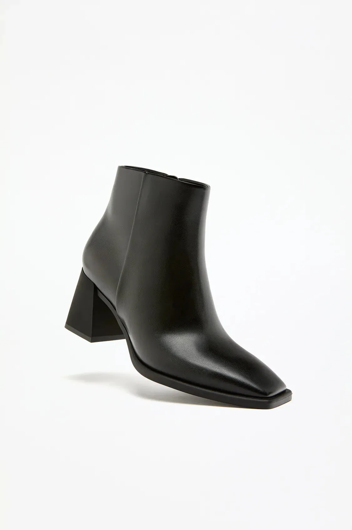 Square Toe Ankle Boots