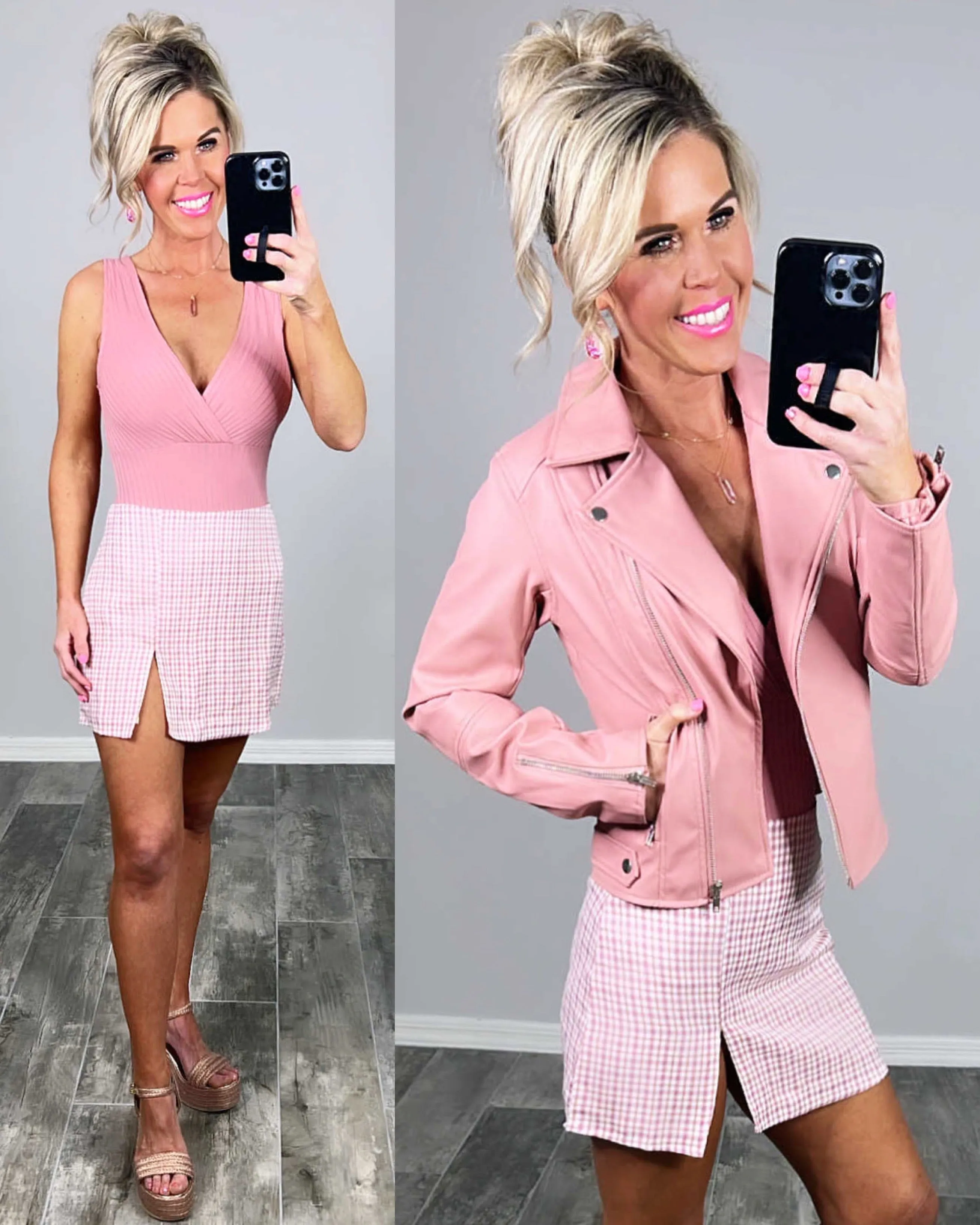 Style Session Slit Skirt - Mauve