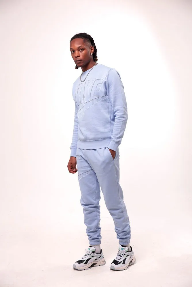 Sweat Nike Club Fleece  - Bleu/Noir/Blanc