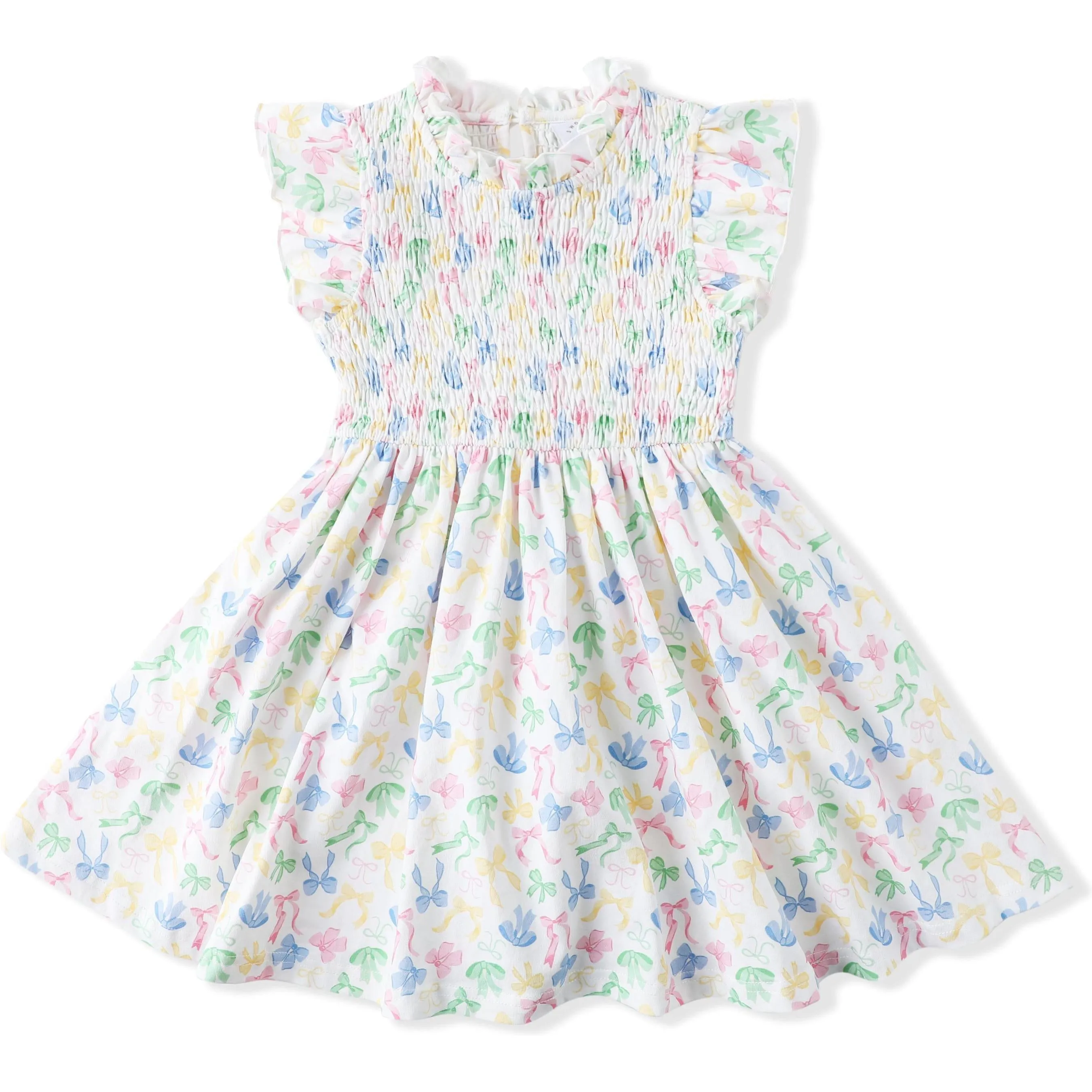 Swoon Baby Clothing Bow-tiful Smock Dress