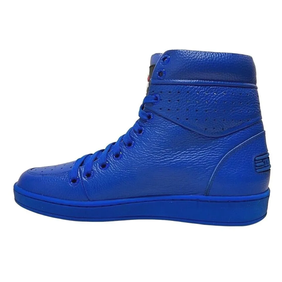 Travel Fox 900 Series Classic Men's Royal Blue Nappa Leather High Top Sneakers 916101-105