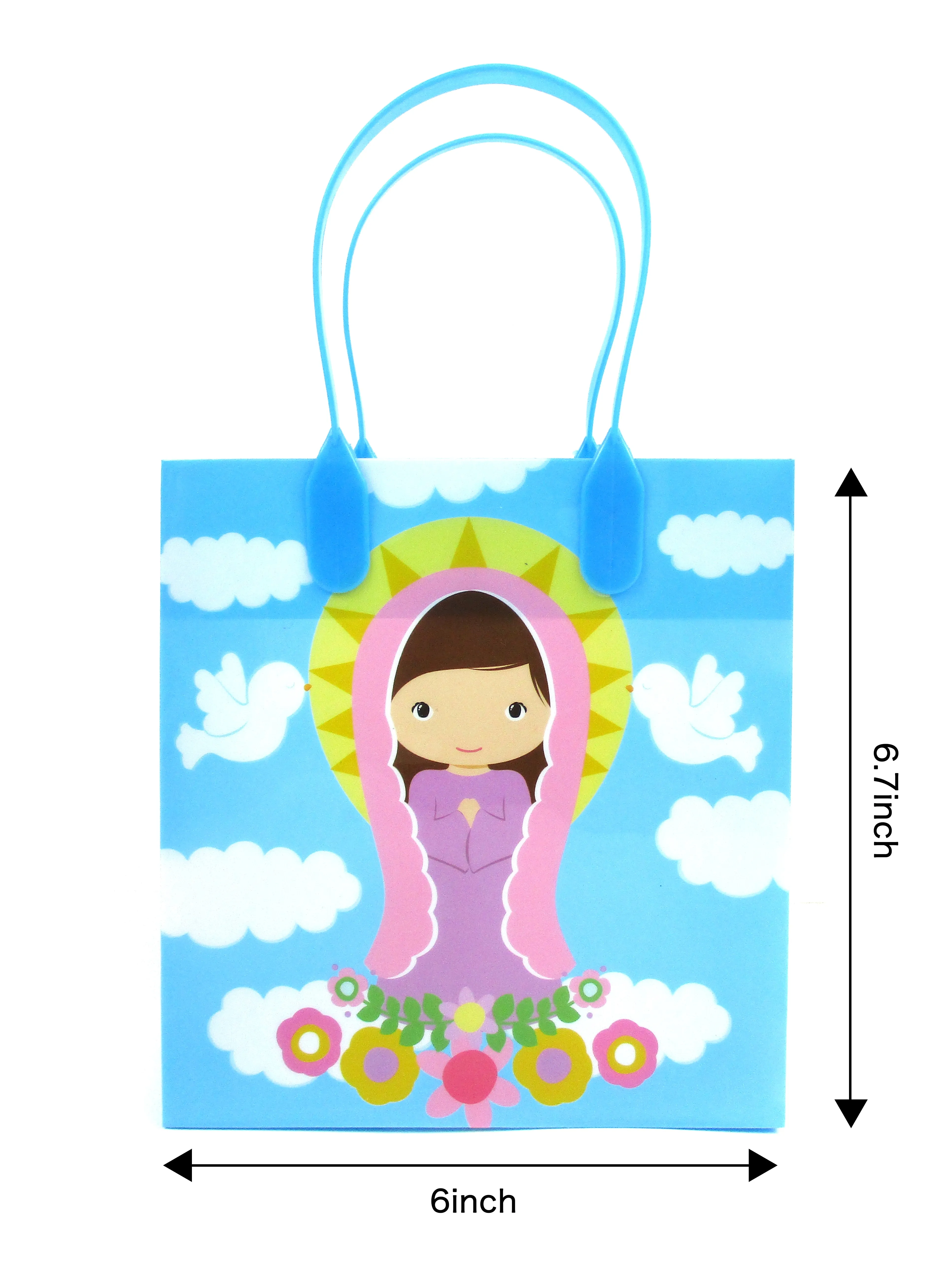 Virgincita Party Favor Bags Treat Bags - Set of 6 or 12